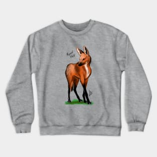 Maned Wolf Crewneck Sweatshirt